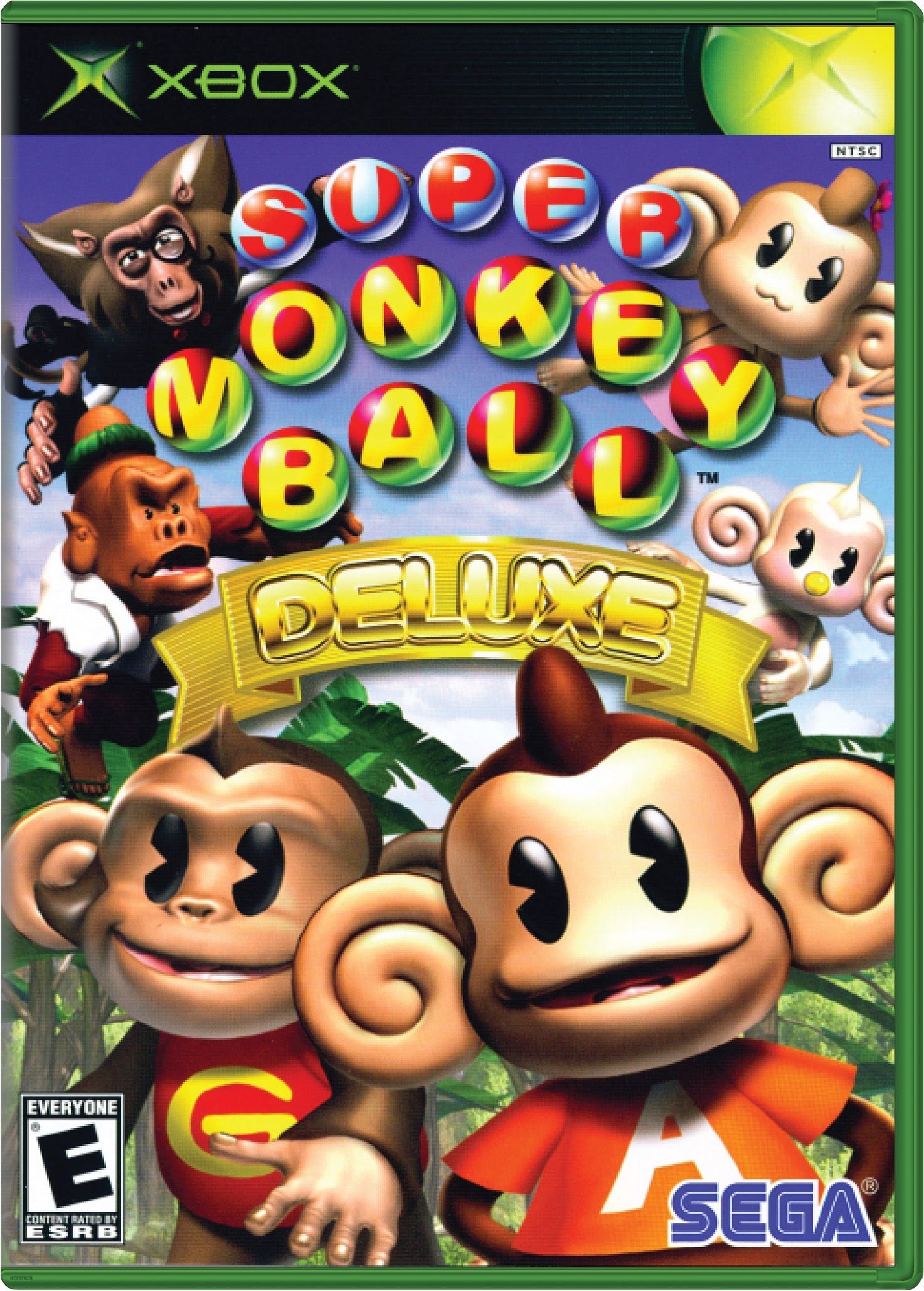 Super Monkey Ball Deluxe Cover Art