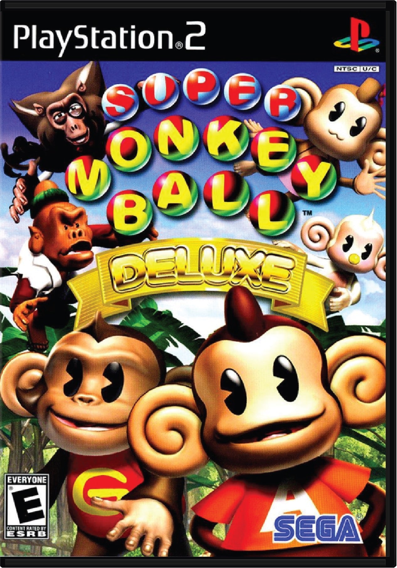 Super Monkey Ball Deluxe Cover Art and Product Photo