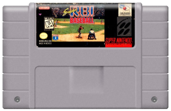 Super RBI Baseball Cartridge