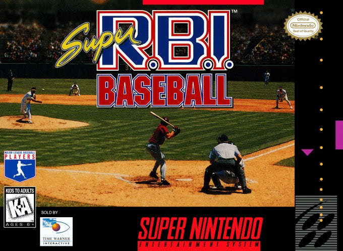 Super RBI Baseball Cover Art