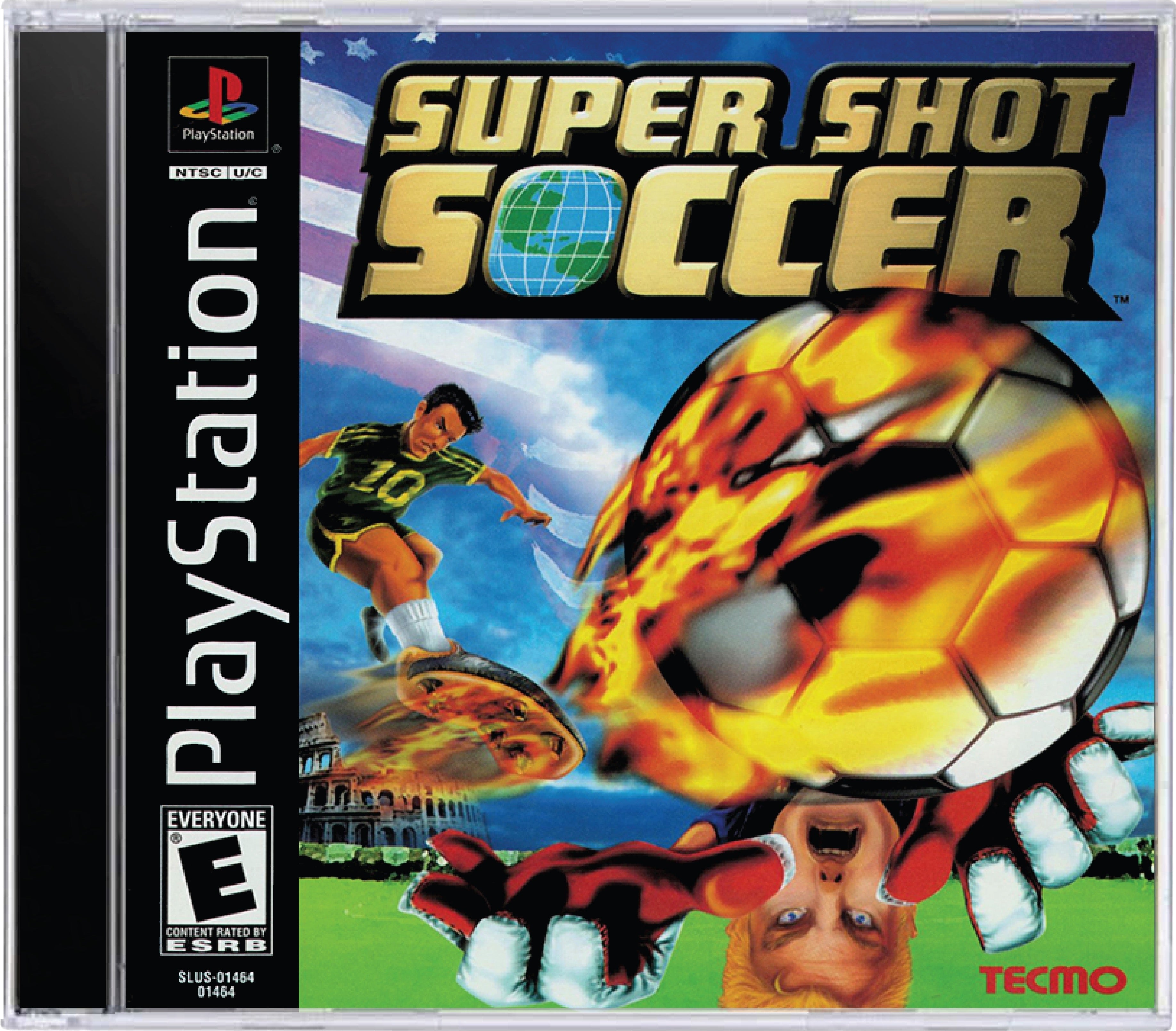 Super Shot Soccer Cover Art and Product Photo