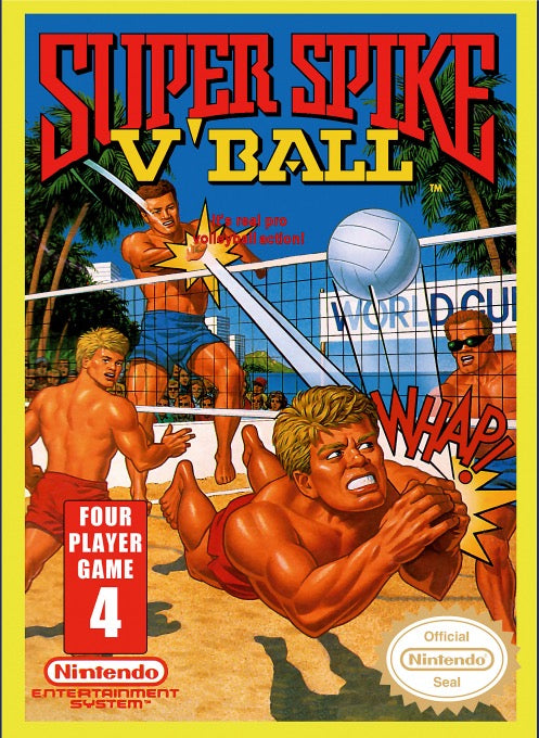 Super Spike Volleyball - Nintendo NES