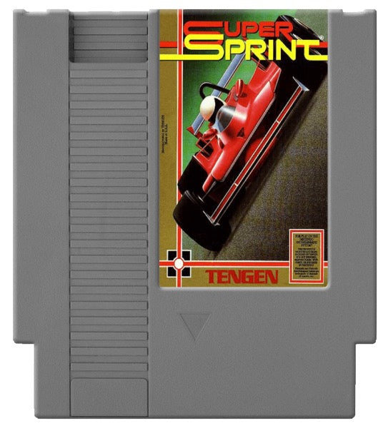 Super Sprint Tengen Cover Art and Product Photo