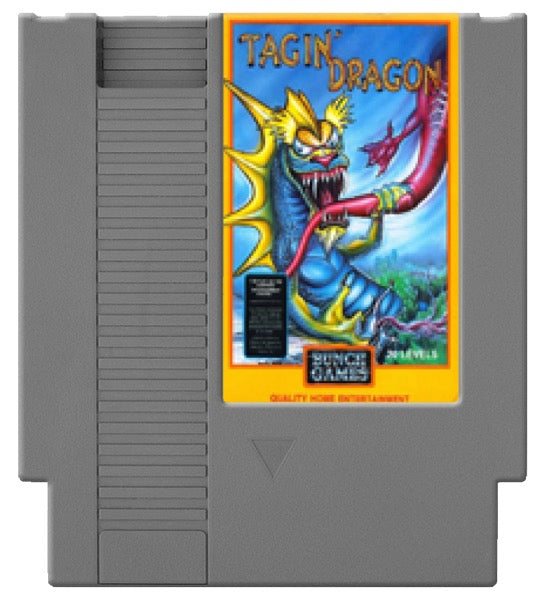Tagin' Dragon Cover Art and Product Photo