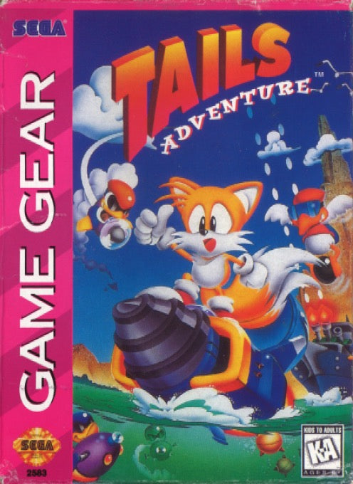 Tails' Adventure Cover Art