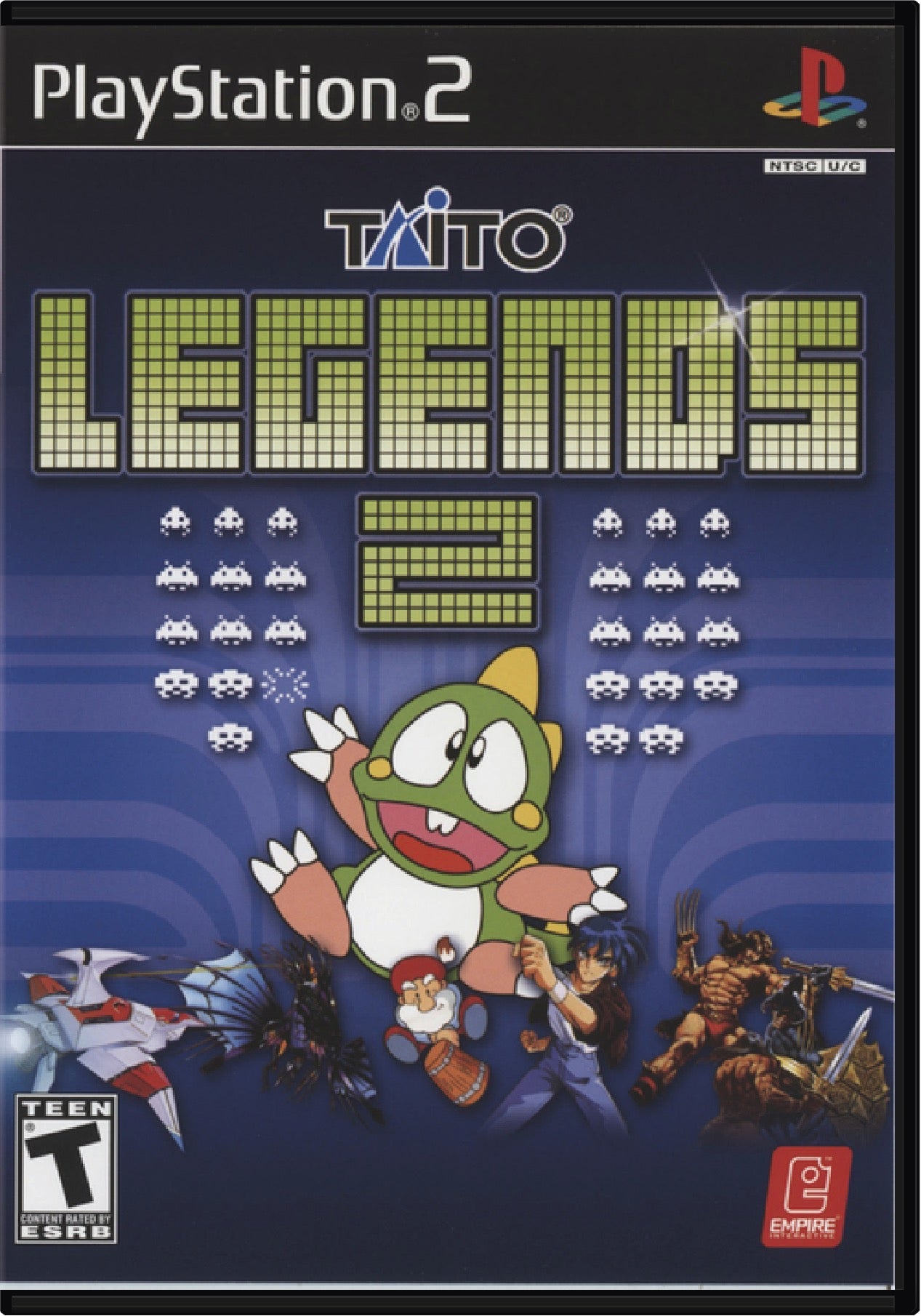 Taito Legends 2 Cover Art and Product Photo