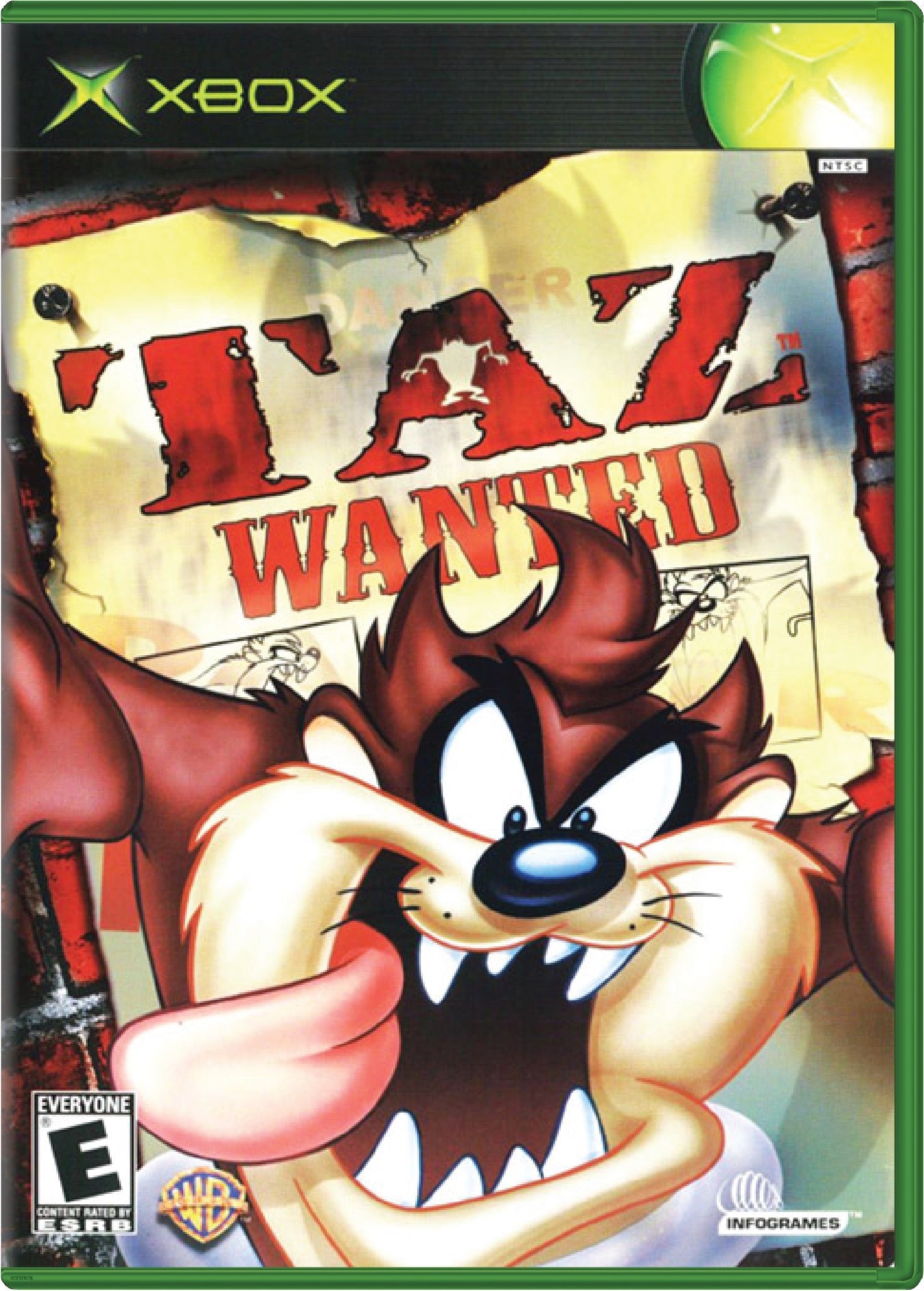 Taz Wanted Cover Art