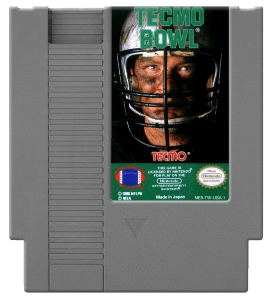 Tecmo Bowl Cover Art and Product Photo