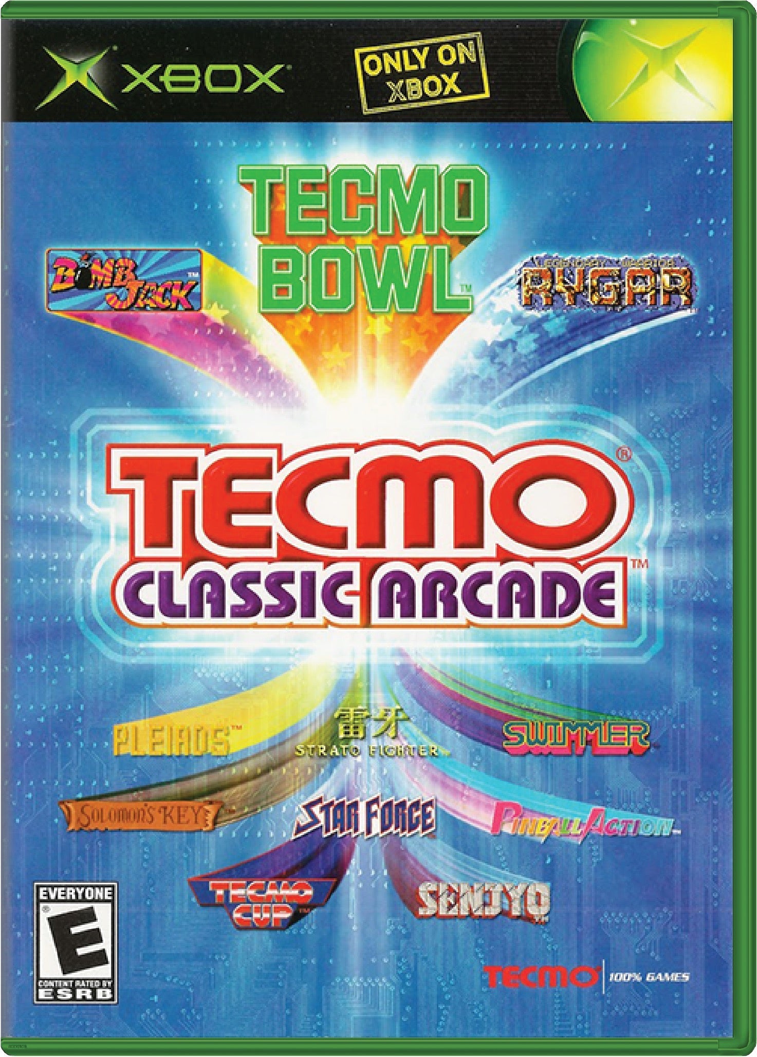 Tecmo Classic Arcade Cover Art