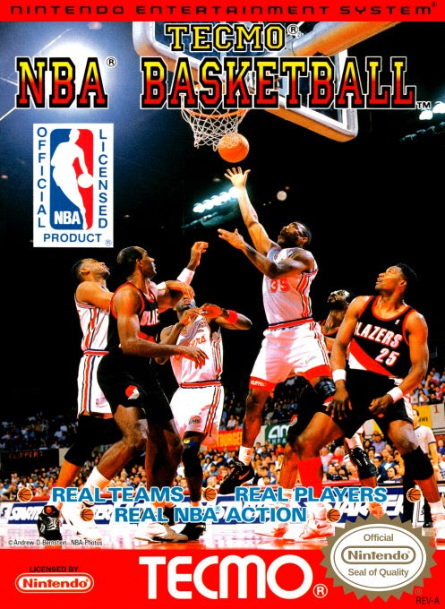 Tecmo NBA Basketball - Nintendo NES