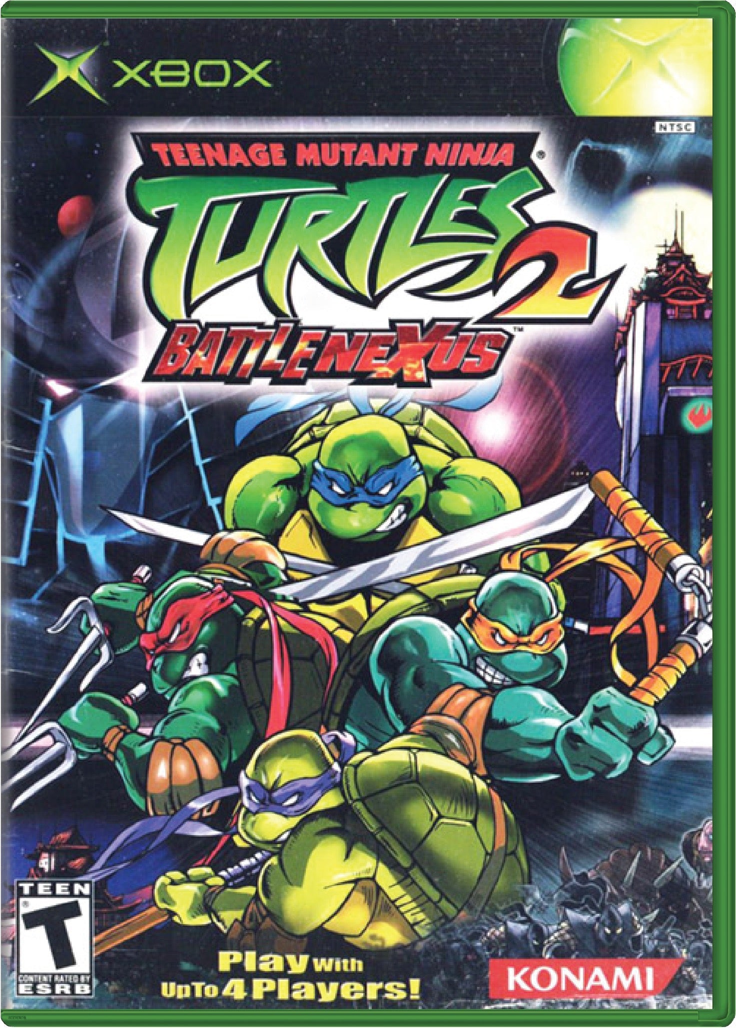 Teenage Mutant Ninja Turtles 2 Cover Art