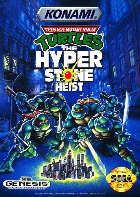 Teenage Mutant Ninja Turtles Hyperstone Heist Cover Art