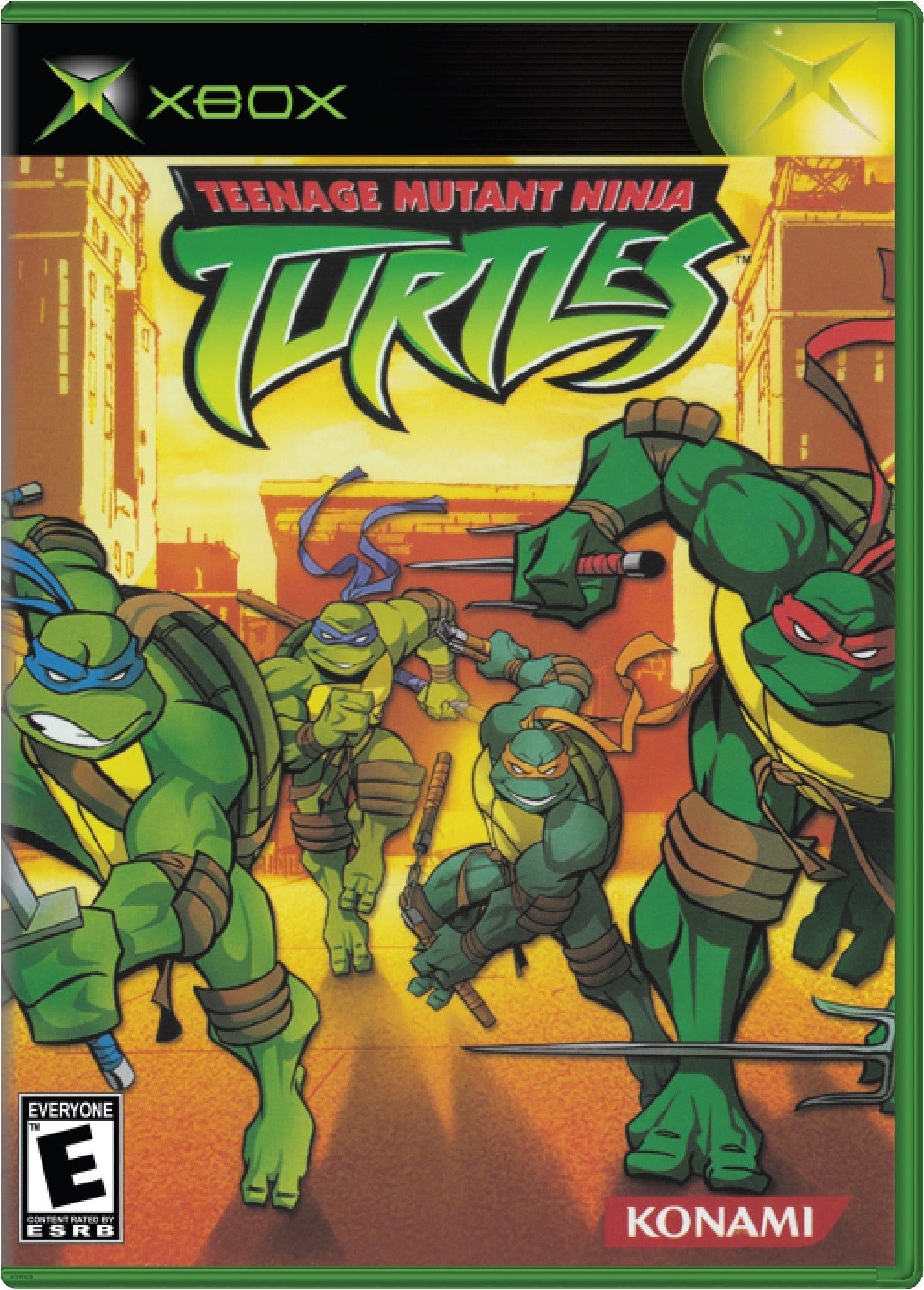 Teenage Mutant Ninja Turtles Cover Art