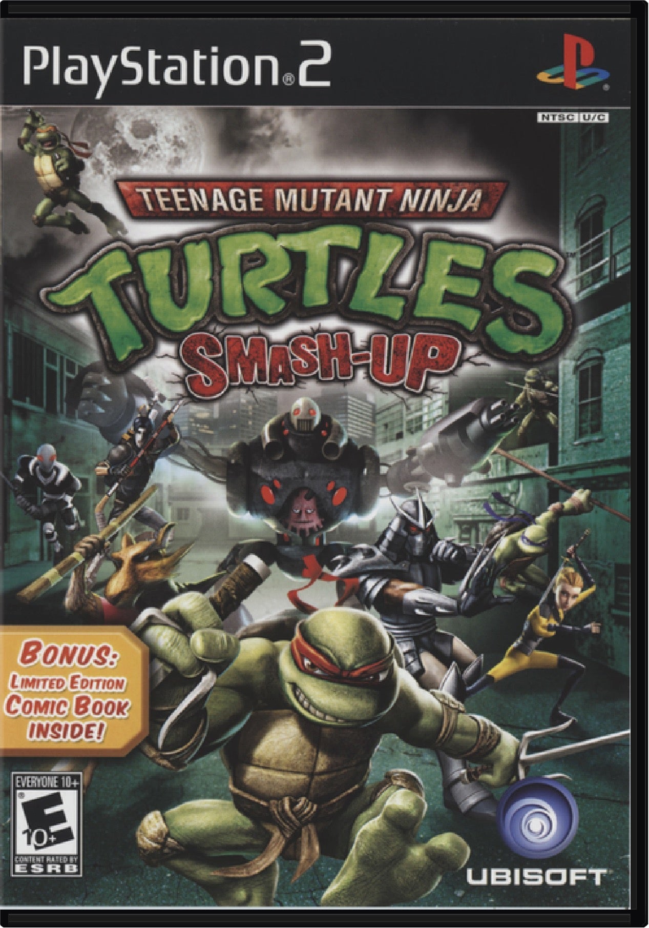 Teenage Mutant Ninja Turtles Smash-Up for Sony PlayStation 2 (PS2) | TVGC