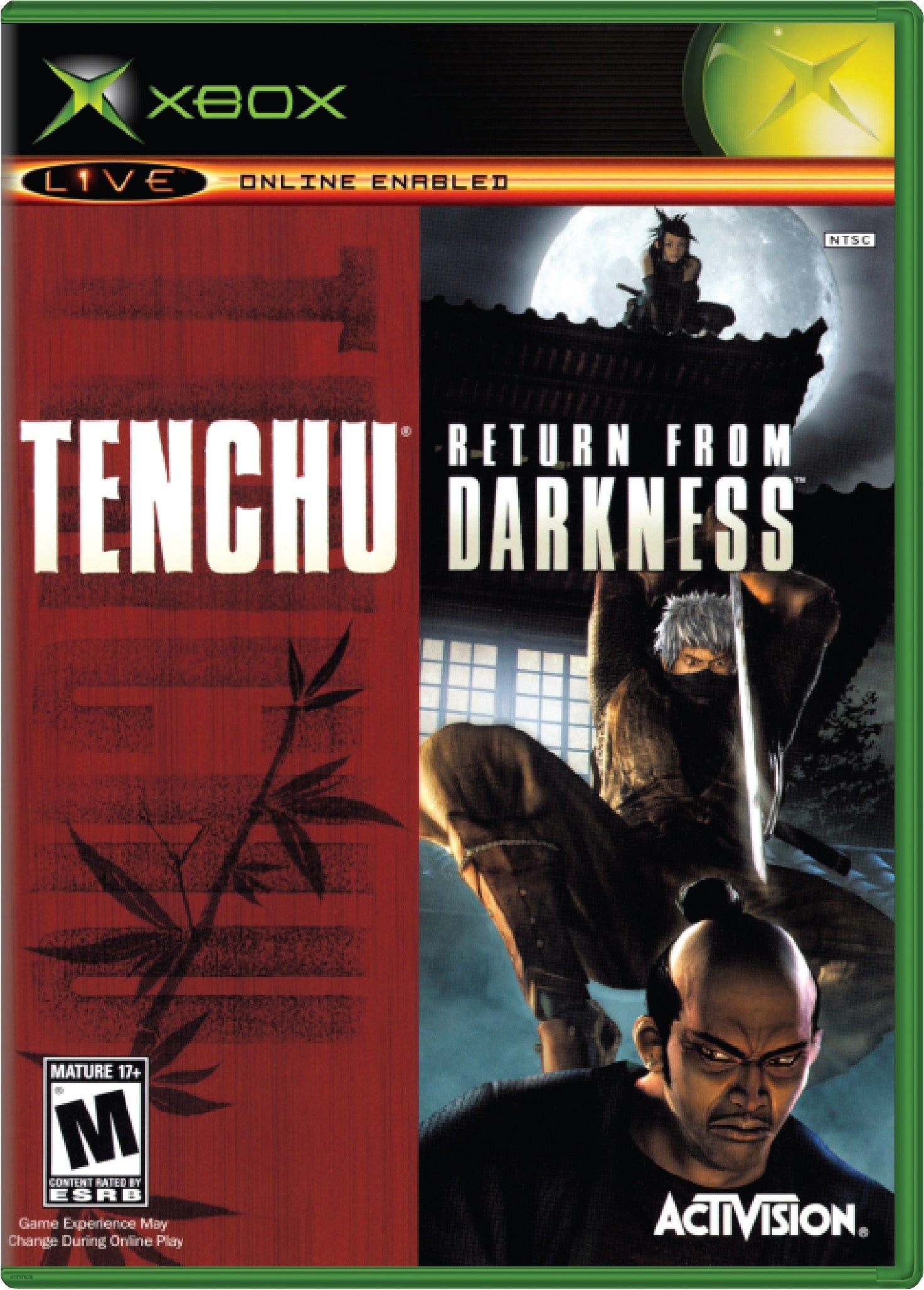 Tenchu Return from Darkness Cover Art