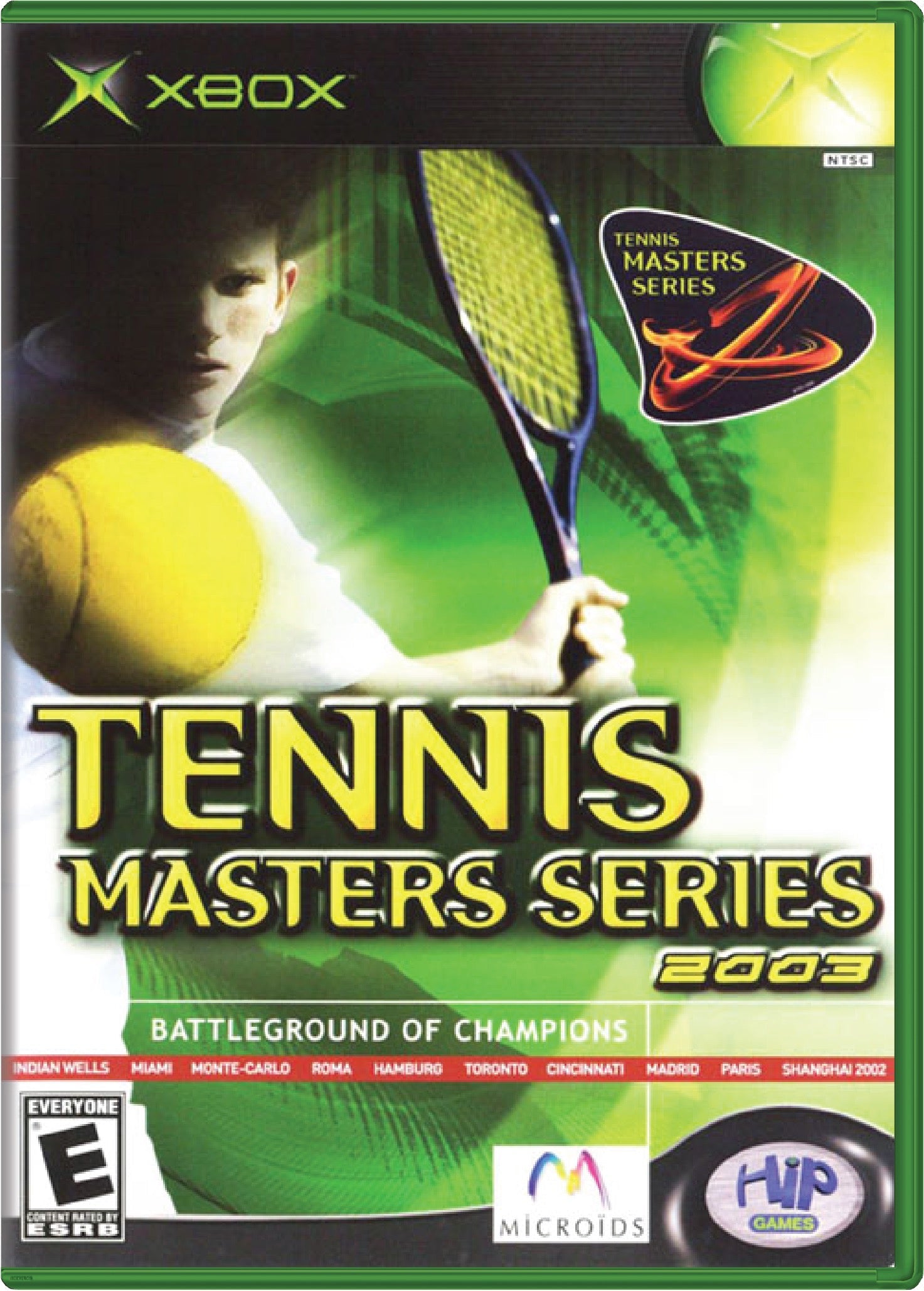 Tennis Masters Series 2003 Cover Art