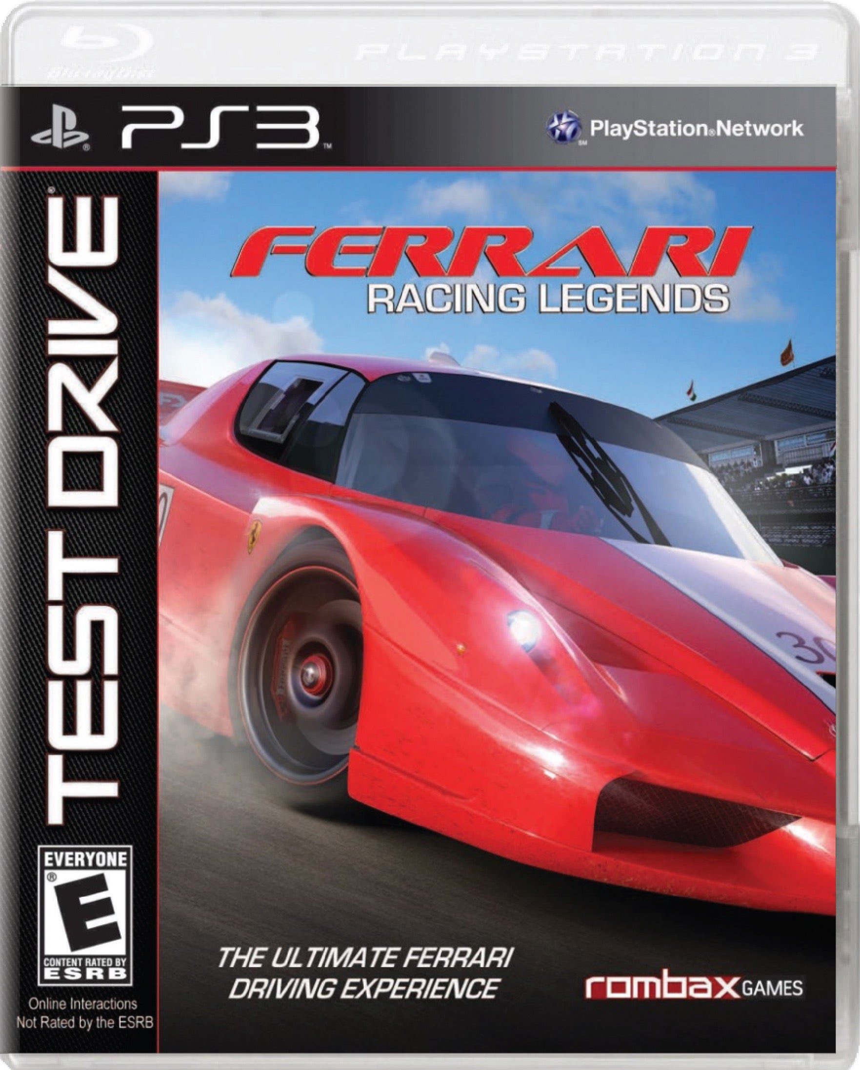 Test Drive Ferrari Racing Legends Cover Art