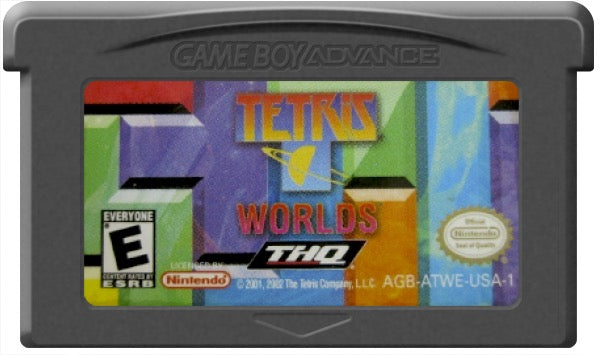 Tetris Worlds Cartridge