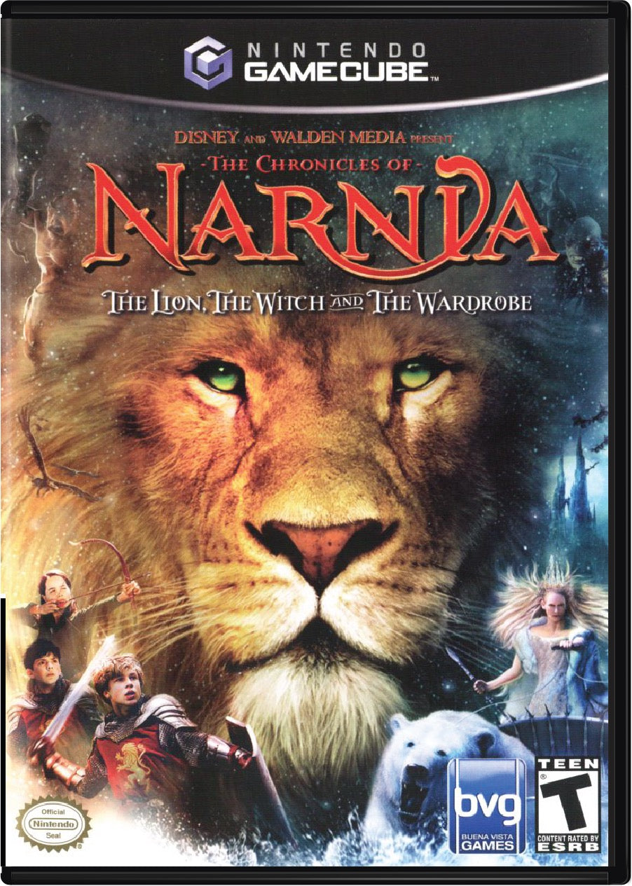 The Chronicles of Narnia Lion Witch and the Wardrobe Cover Art and Product Photo