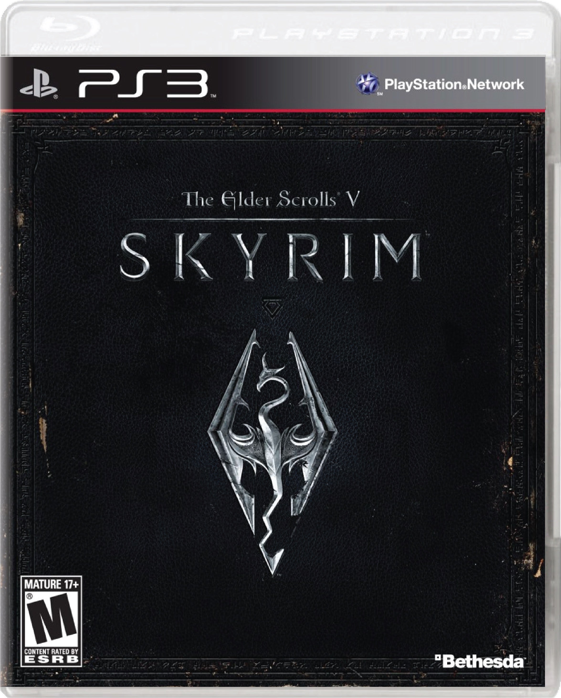 The Elder Scrolls V Skyrim Cover Art