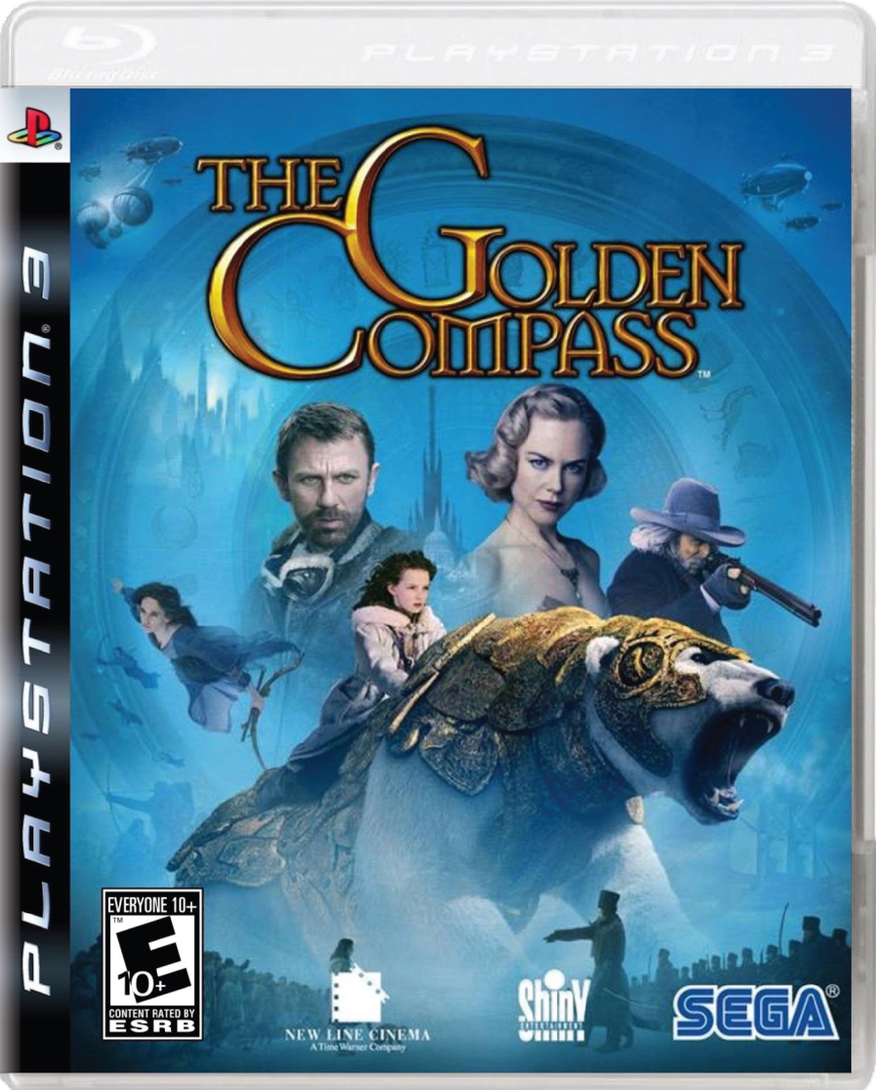 The Golden Compass For Sony Playstation 3 Ps3 Tvgc 1654