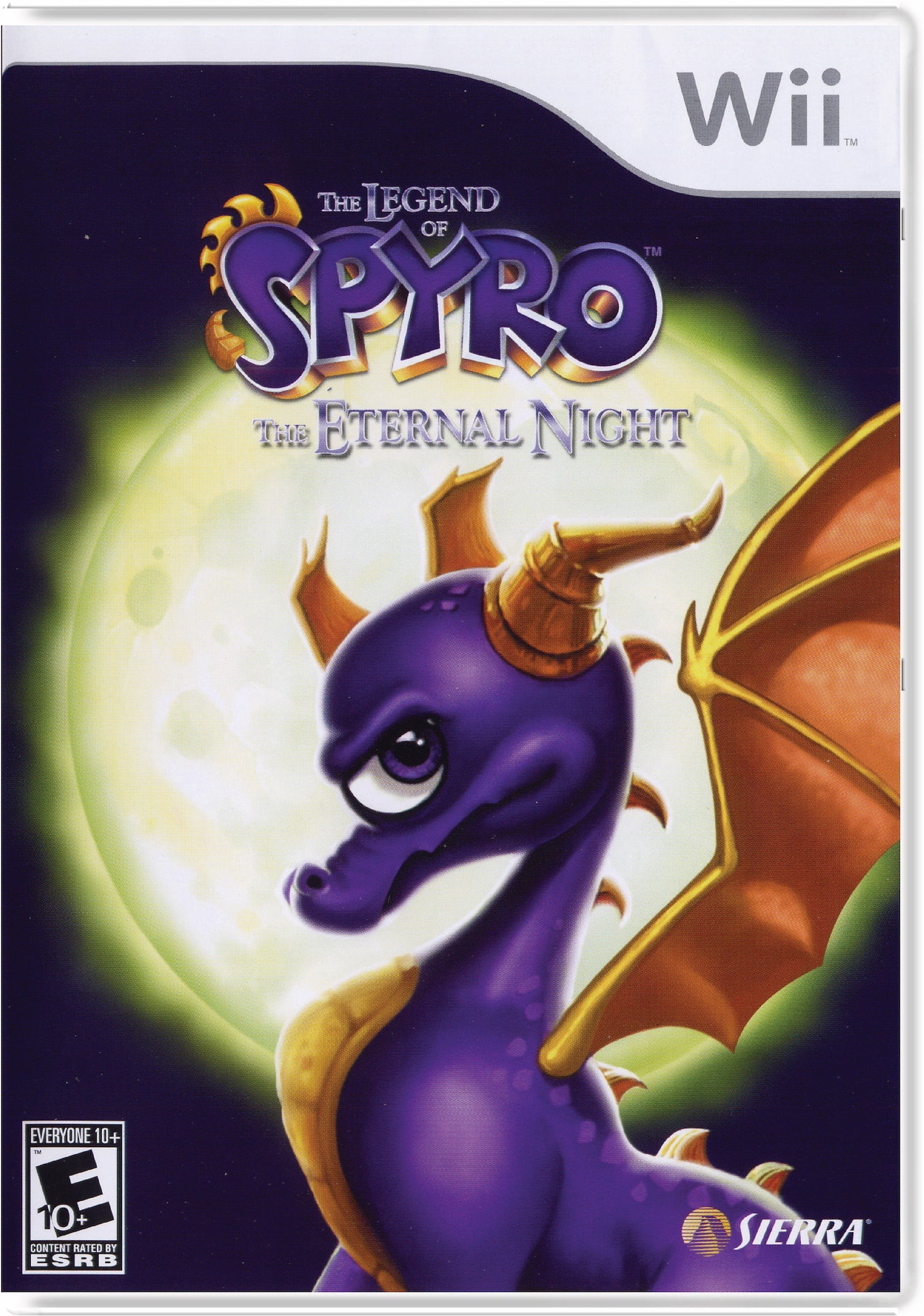 The Legend of Spyro The Eternal Night Cover Art