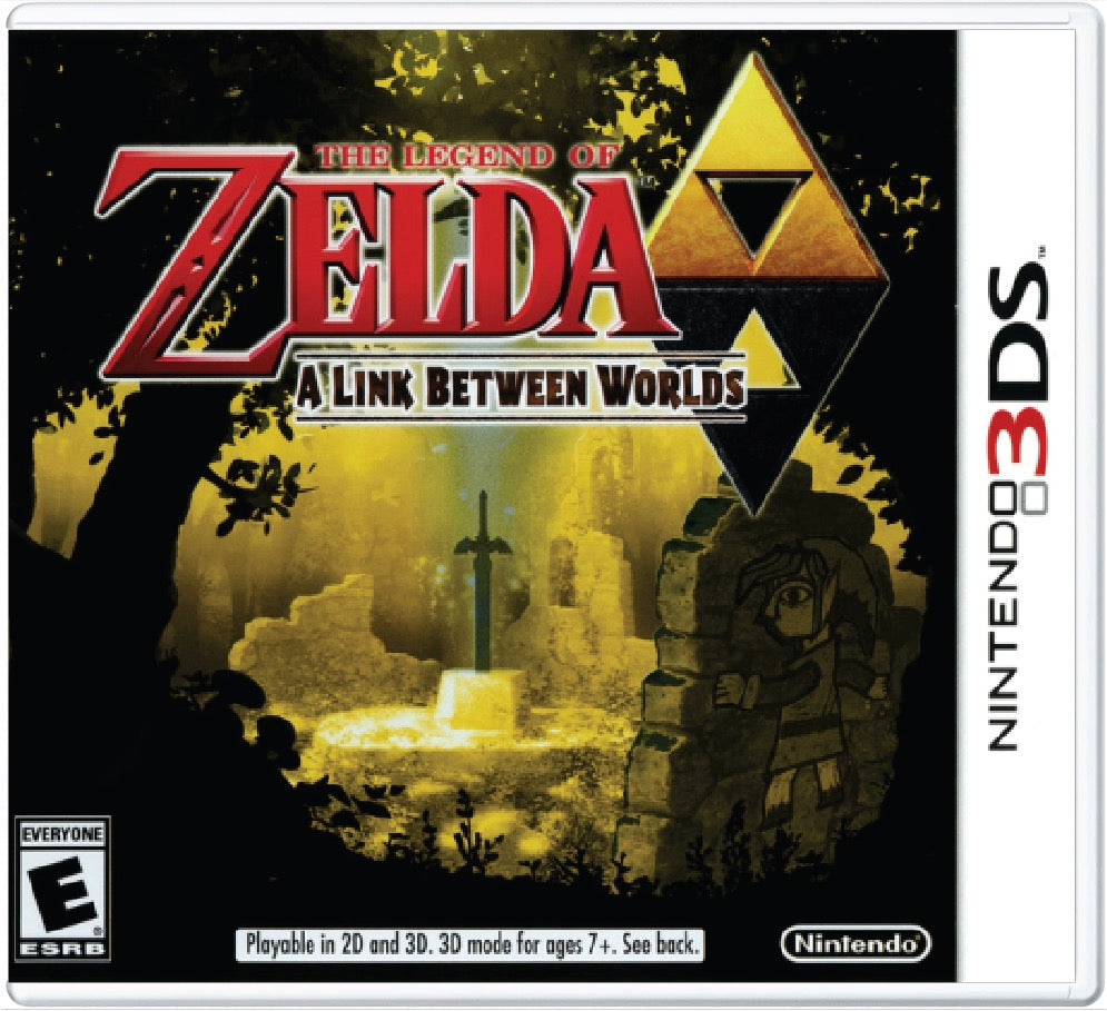 The Legend of Zelda A Link Between Worlds Cover Art