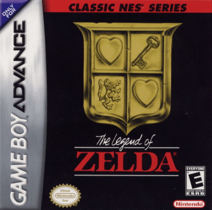 The Legend of Zelda Classic NES Series Cover Art