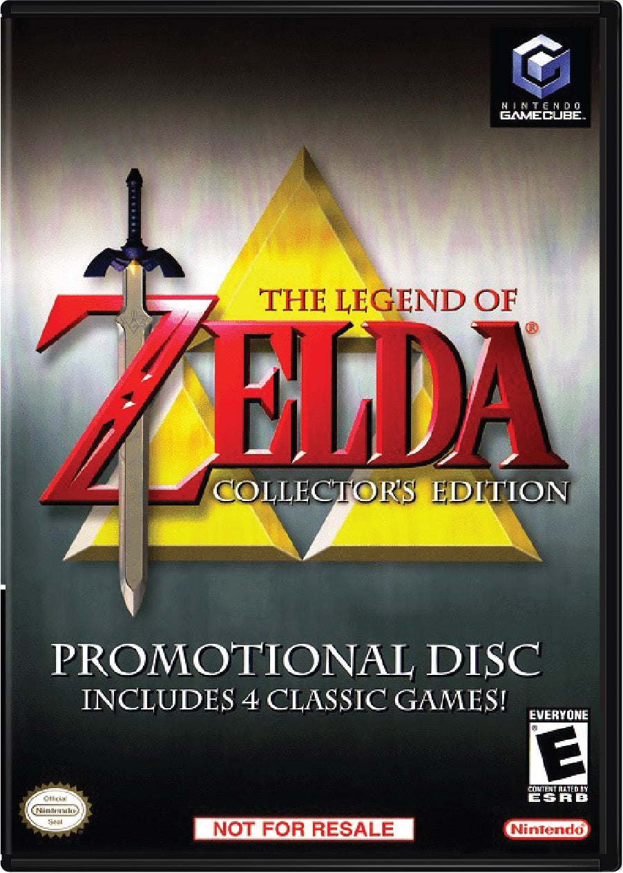 The Legend of Zelda Collector's Edition Cover Art and Product Photo