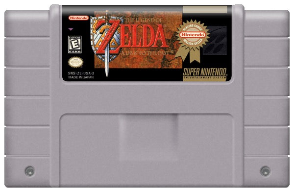 The Legend of Zelda Link to the Past Cartridge