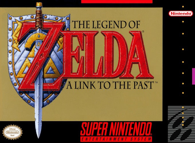 The Legend of Zelda Link to the Past Cover Art