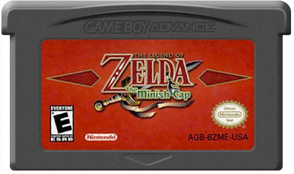 The Legend of Zelda Minish Cap Cartridge