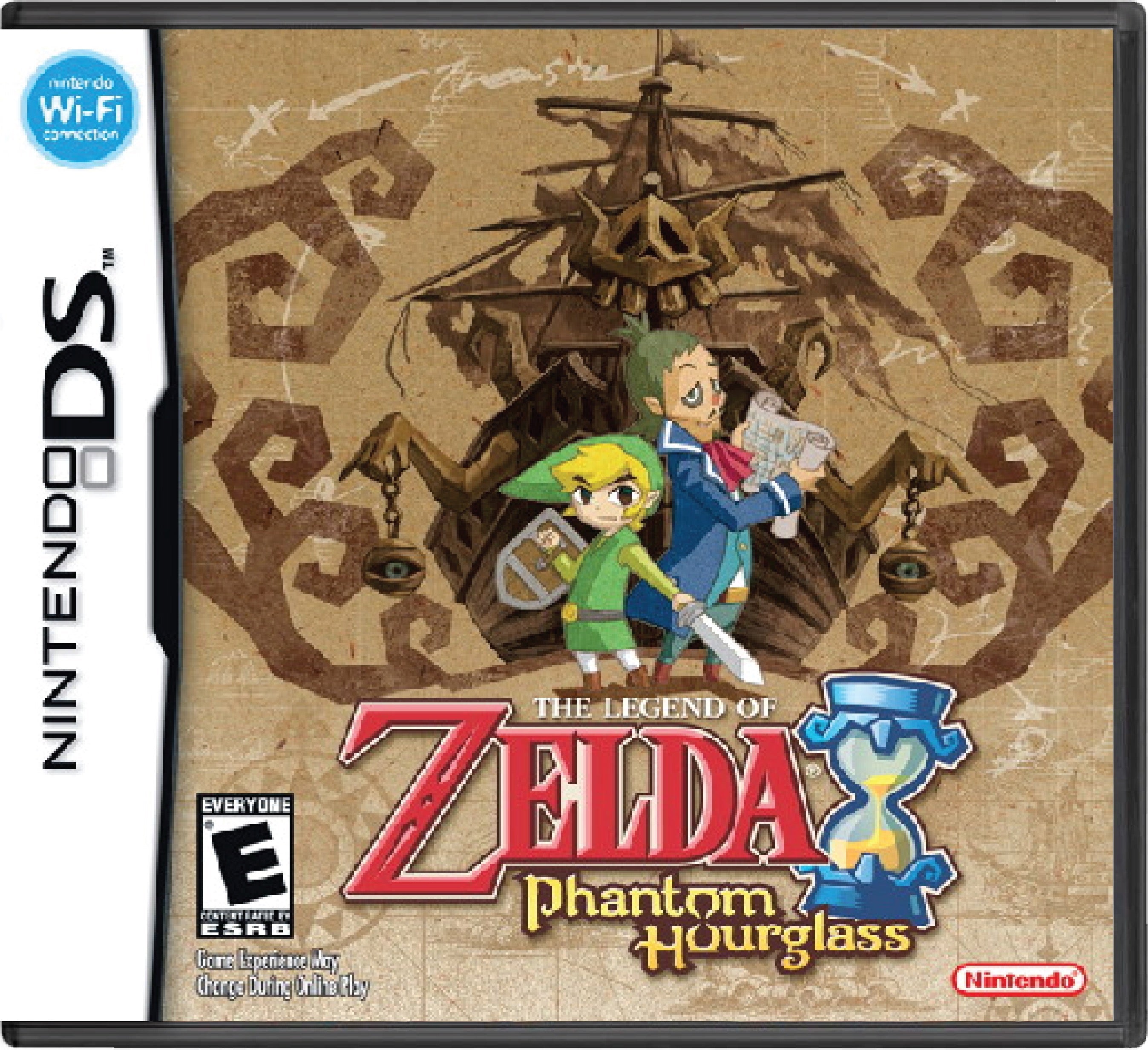 The Legend Of Zelda Phantom Hourglass Cover Art