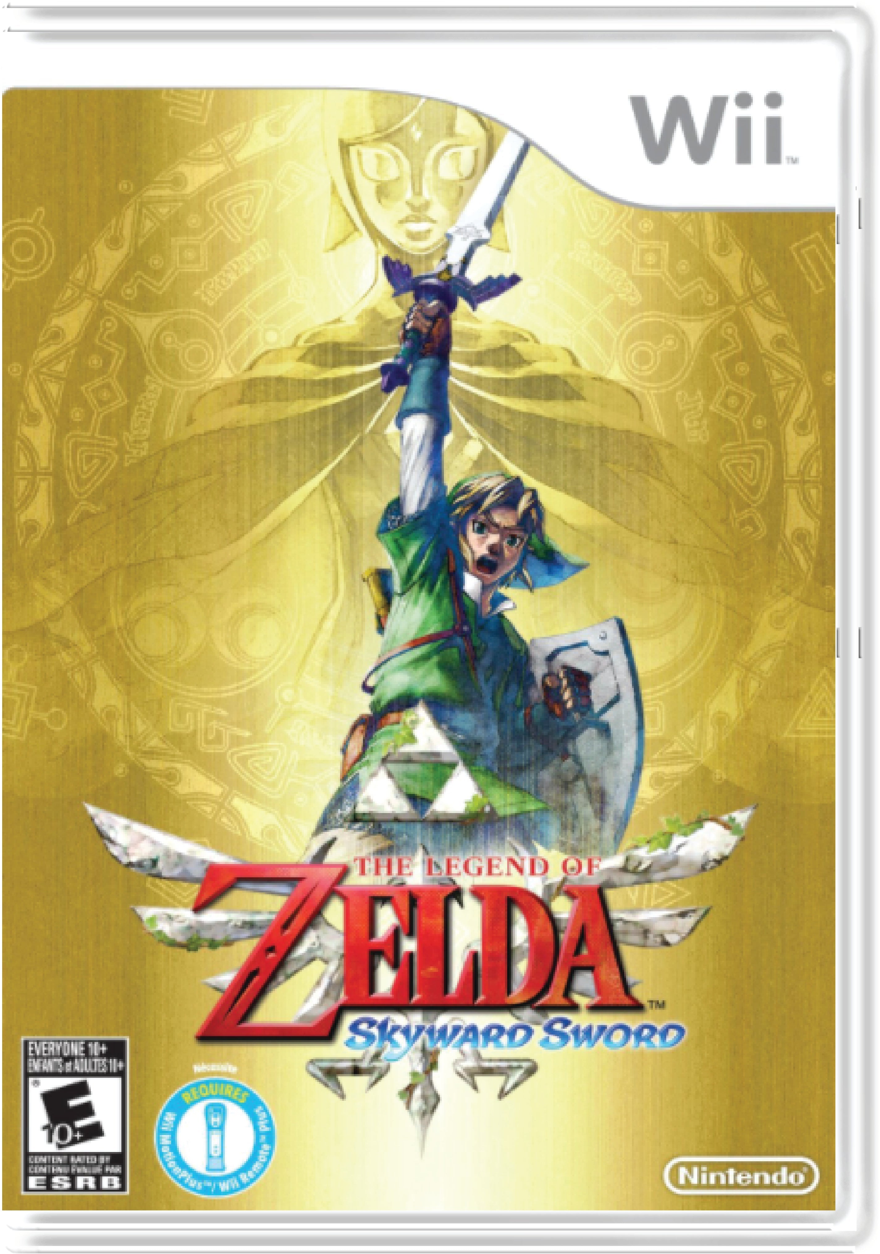 The Legend of Zelda Skyward Sword Cover Art