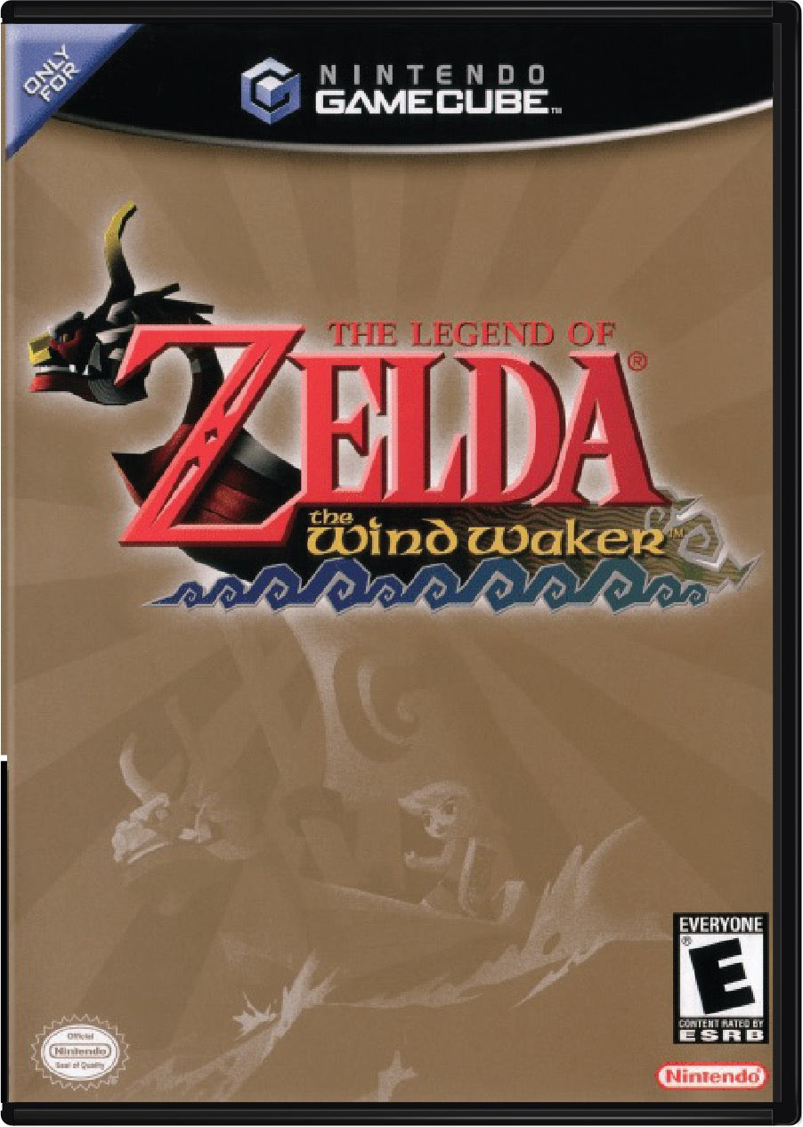 The Legend Of Zelda The Wind Waker Cover Art and Product Photo