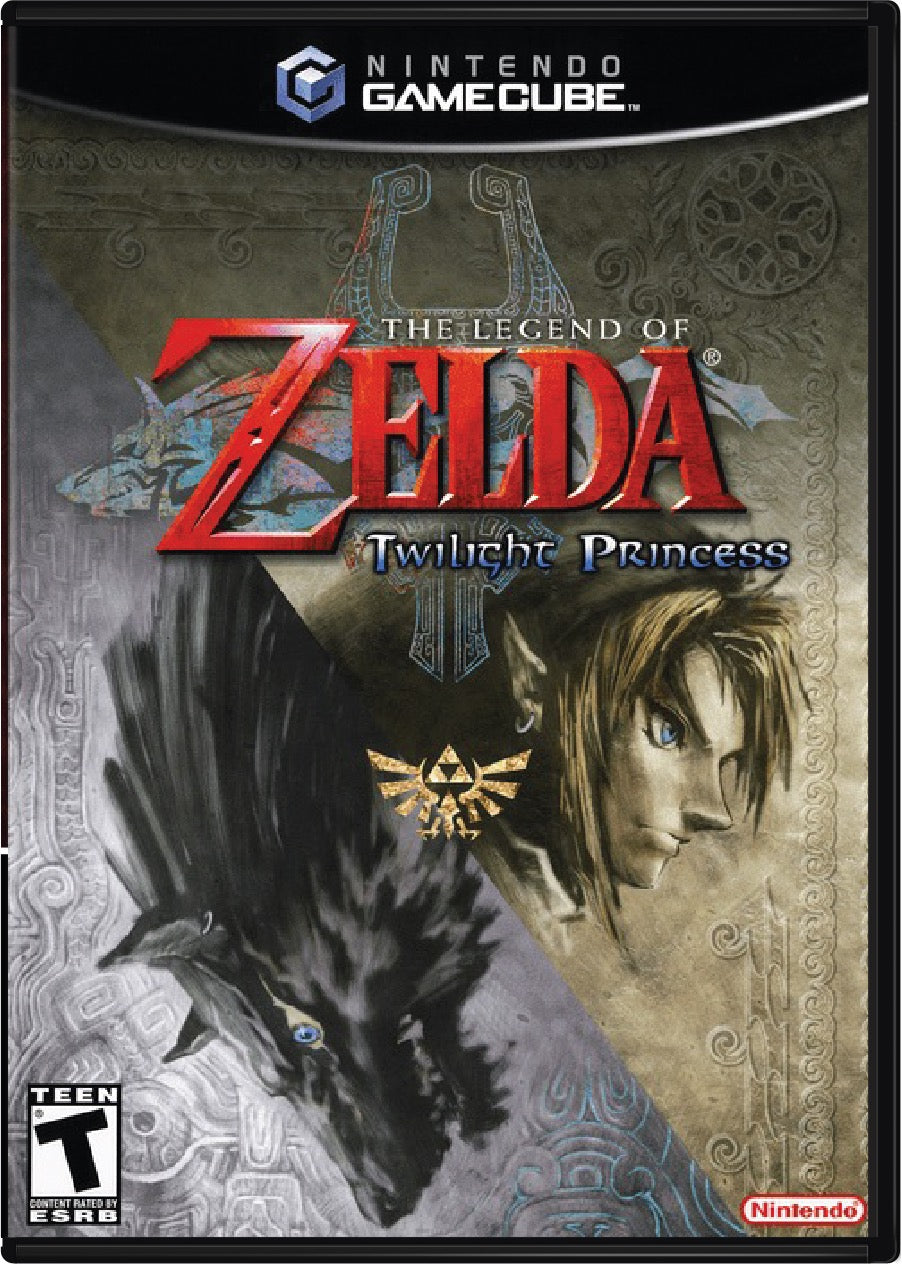 The Legend of Zelda Twilight Princess Cover Art and Product Photo