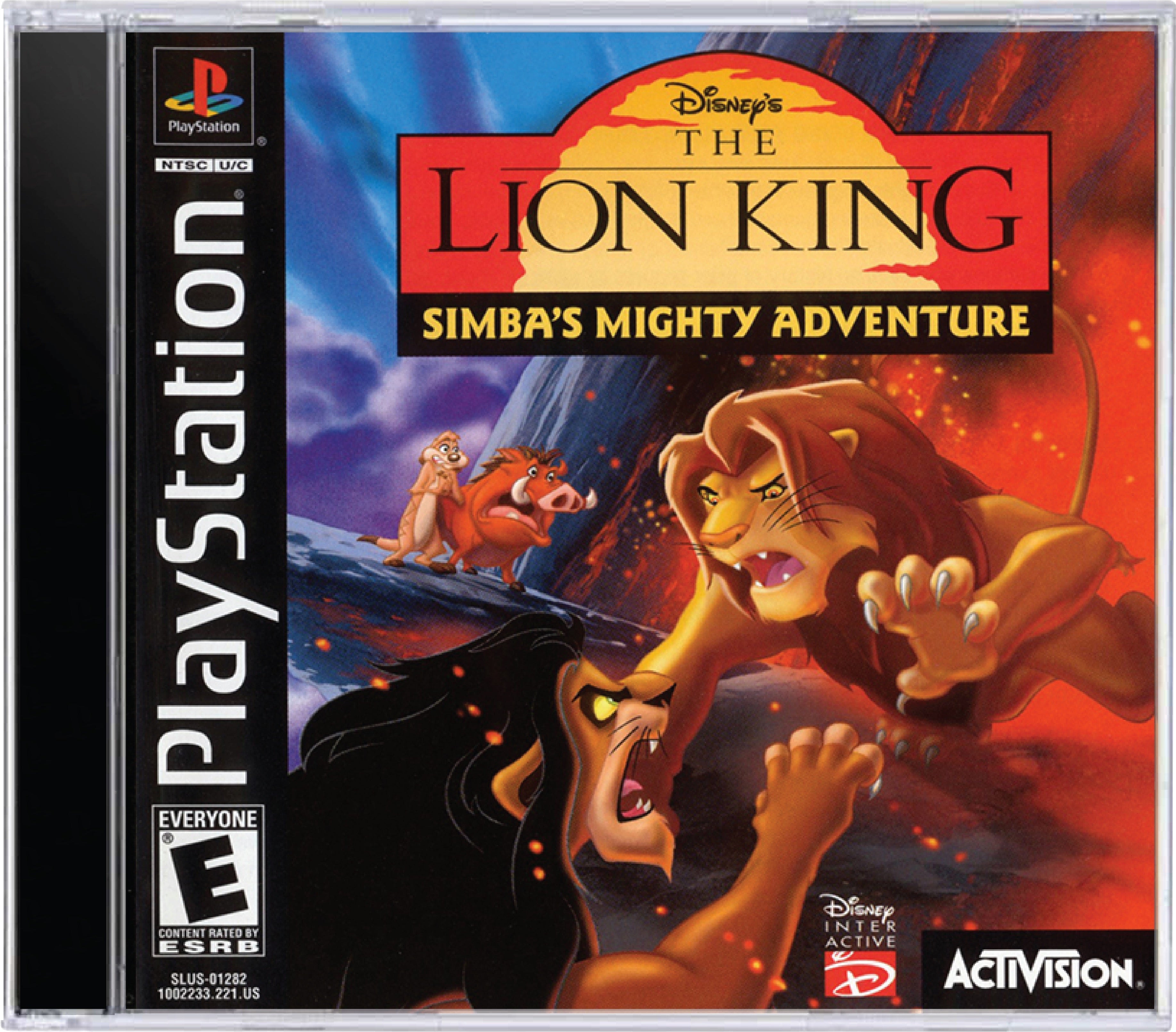 The Lion King Simbas Mighty Adventure Cover Art and Product Photo