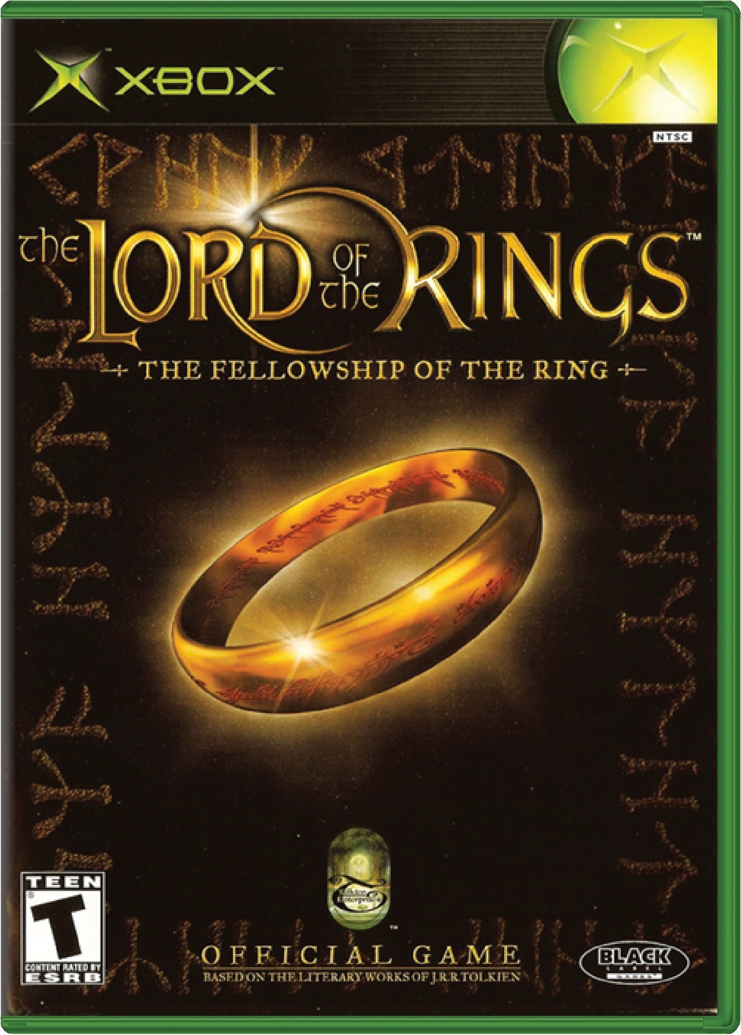 The Lord of the Rings Fellowship of the Ring Cover Art
