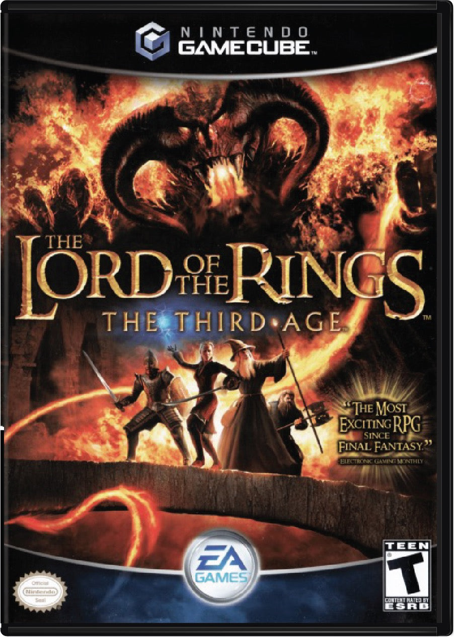 The Lord of the Rings The Third Age Cover Art and Product Photo