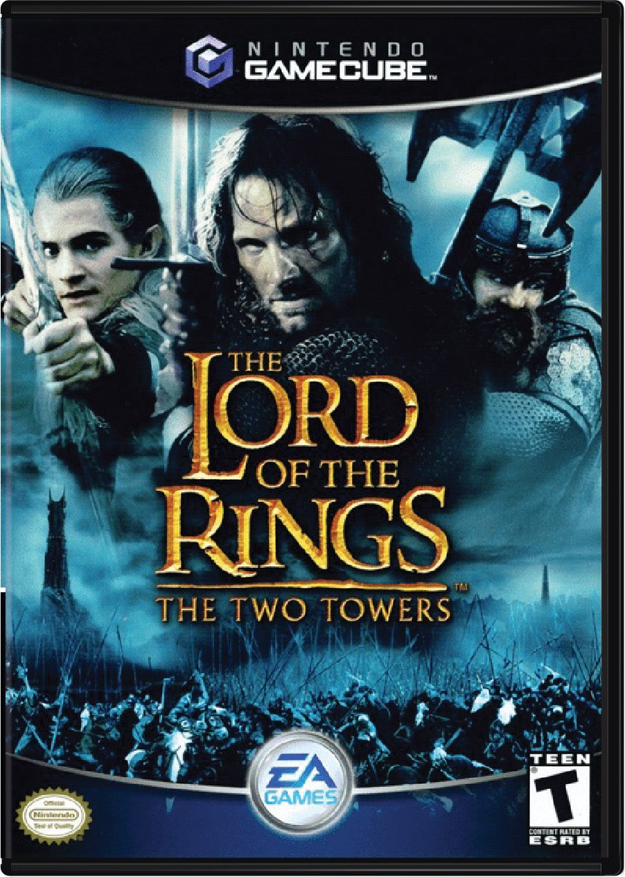 The Lord of the Rings Two Towers Cover Art and Product Photo