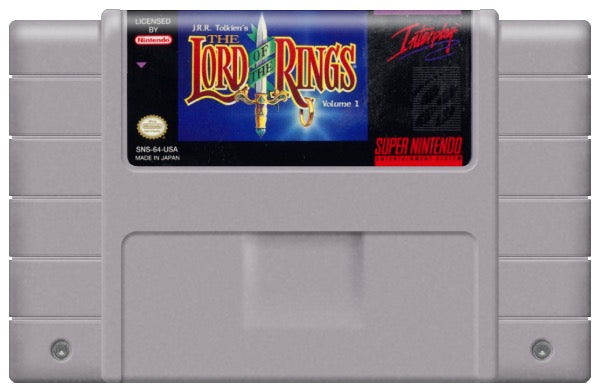 The Lord Of The Rings Volume 1 Cartridge