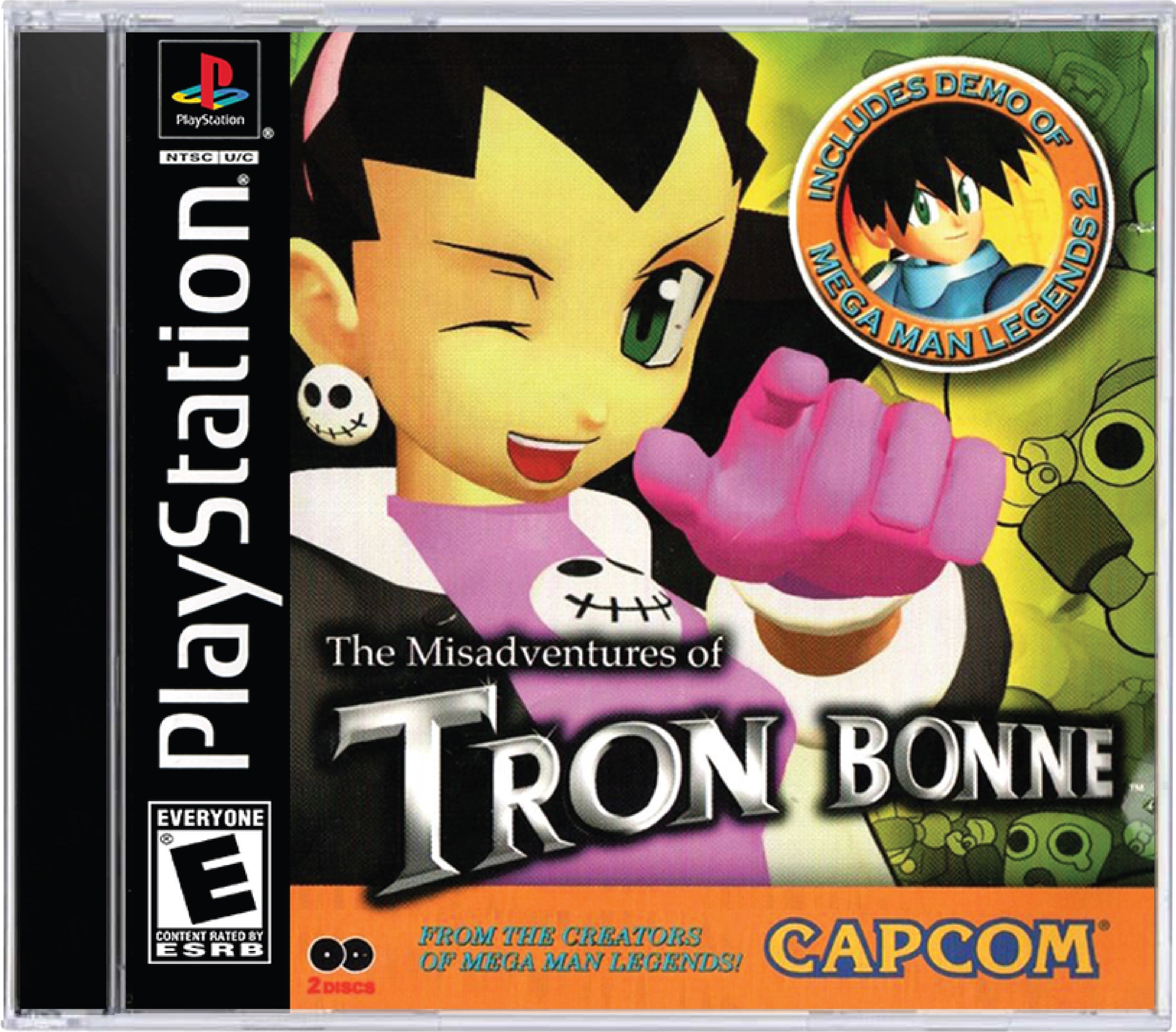 The Misadventures of Tron Bonne Cover Art and Product Photo