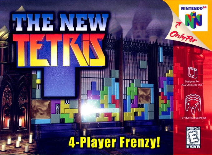 The New Tetris - Nintendo N64