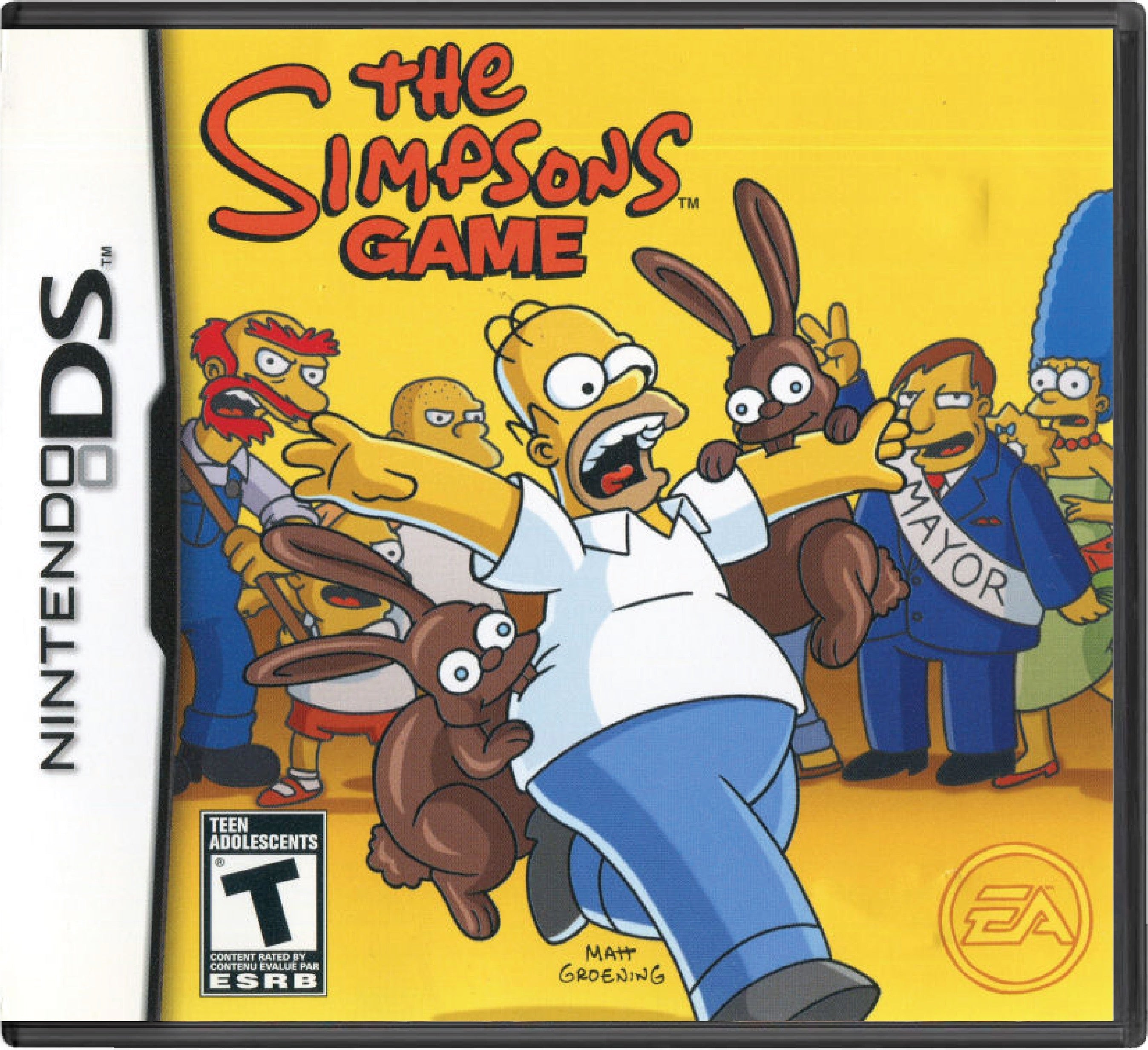 The Simpsons Game Cover Art