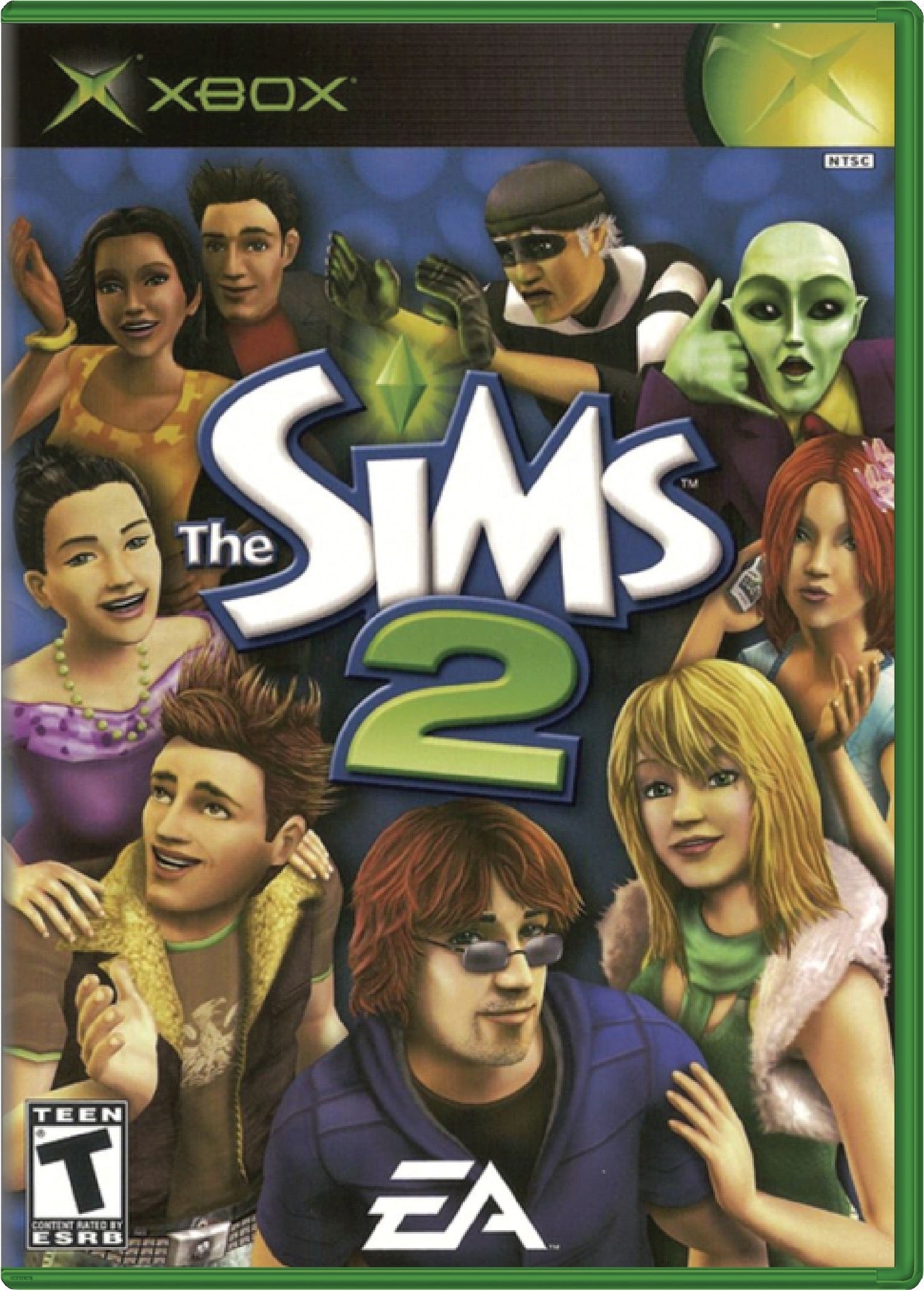 The Sims 2 Cover Art