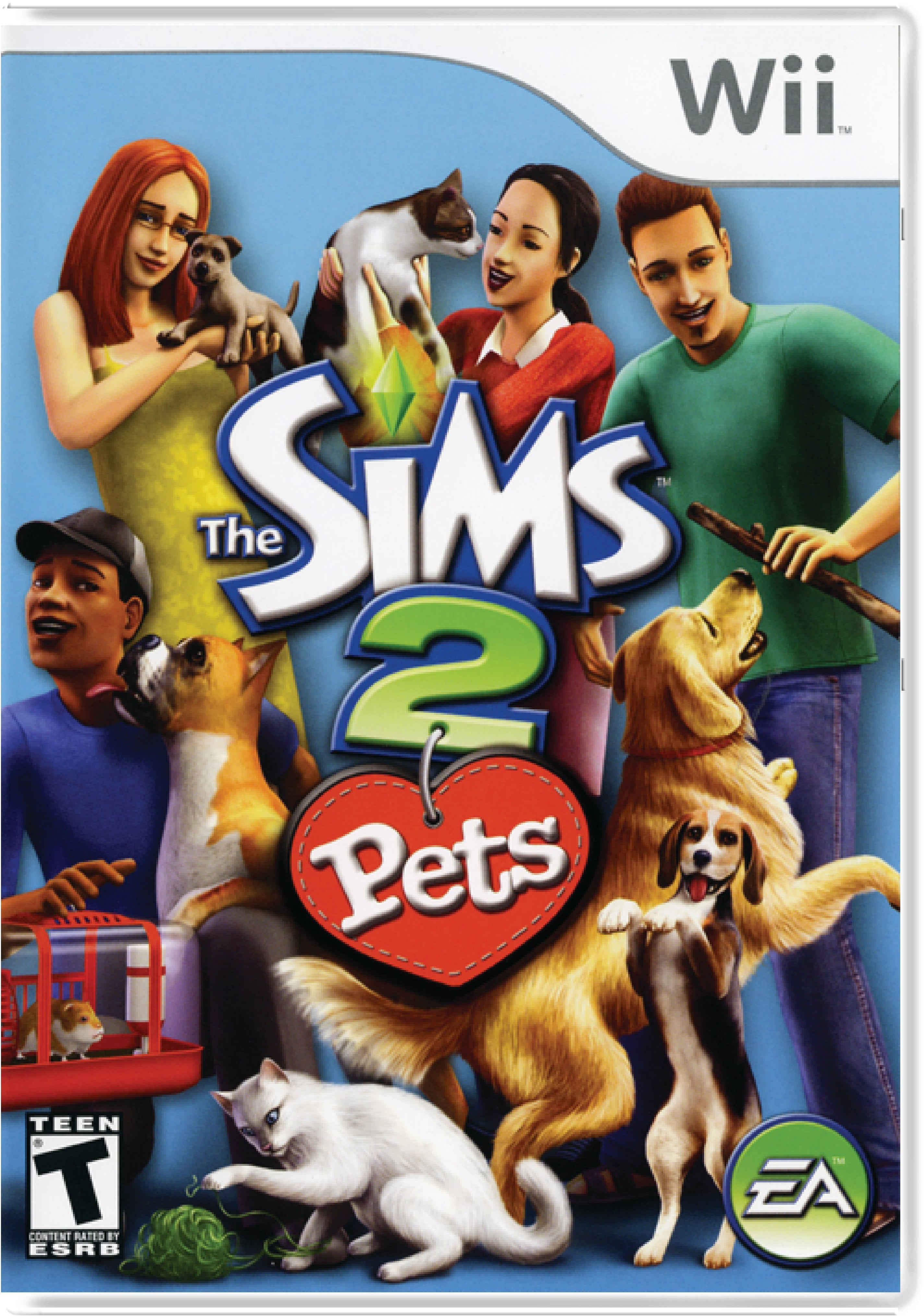 The Sims 2 Pets Cover Art