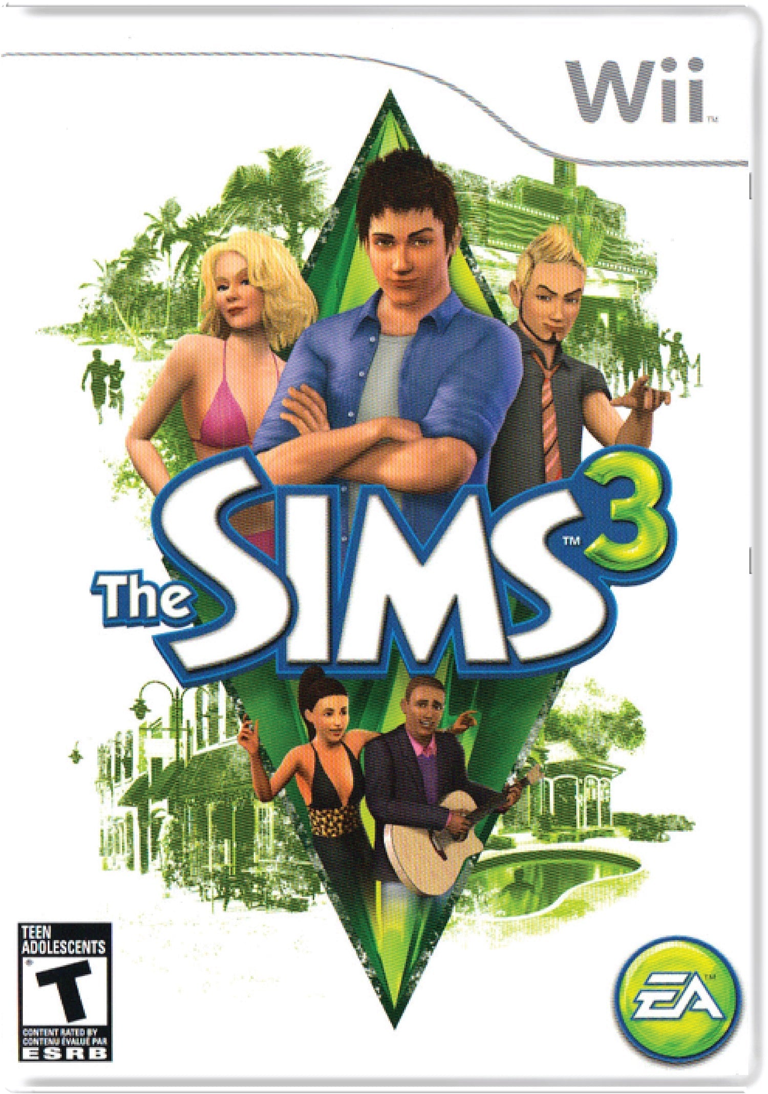 The Sims 3 Cover Art