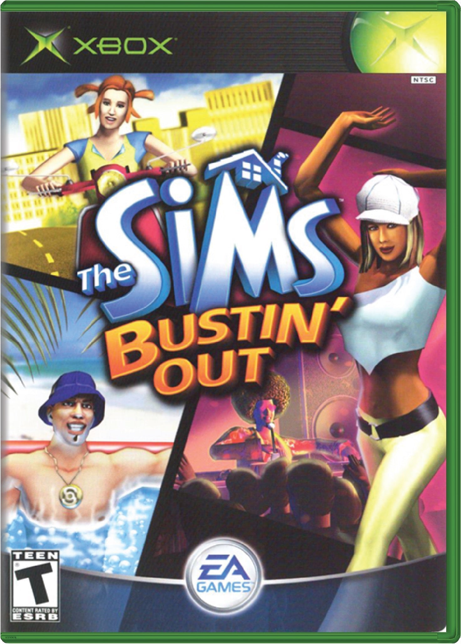 The Sims Bustin Out Cover Art