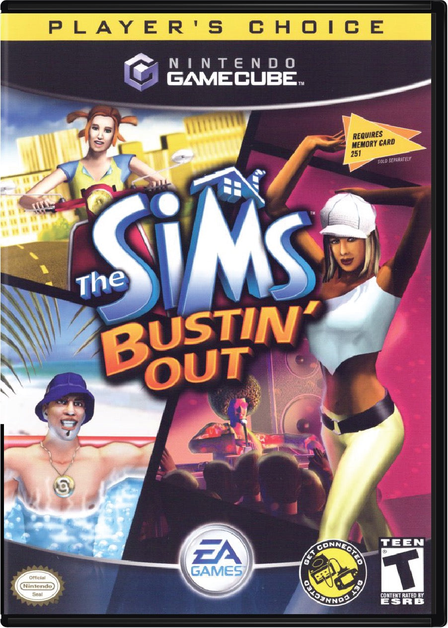 The Sims Bustin Out Cover Art and Product Photo