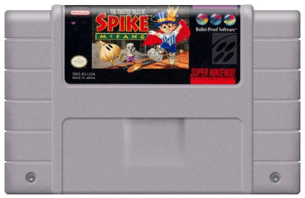 The Twisted Tales of Spike McFang Cartridge